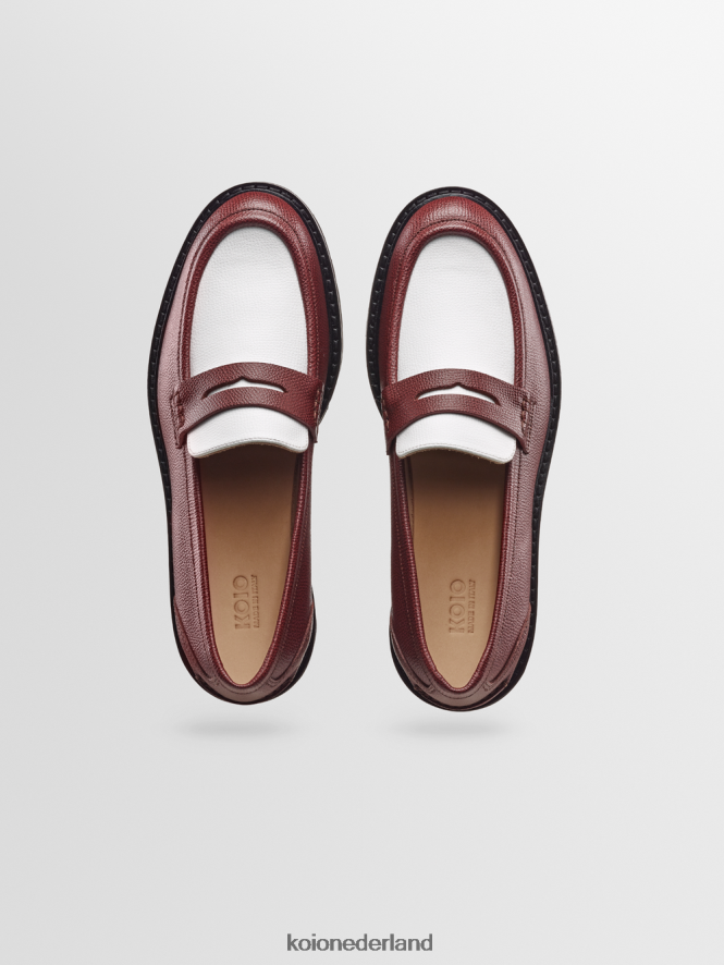 KOIO Heren arezzo pecannoot schoenen 8NP246104