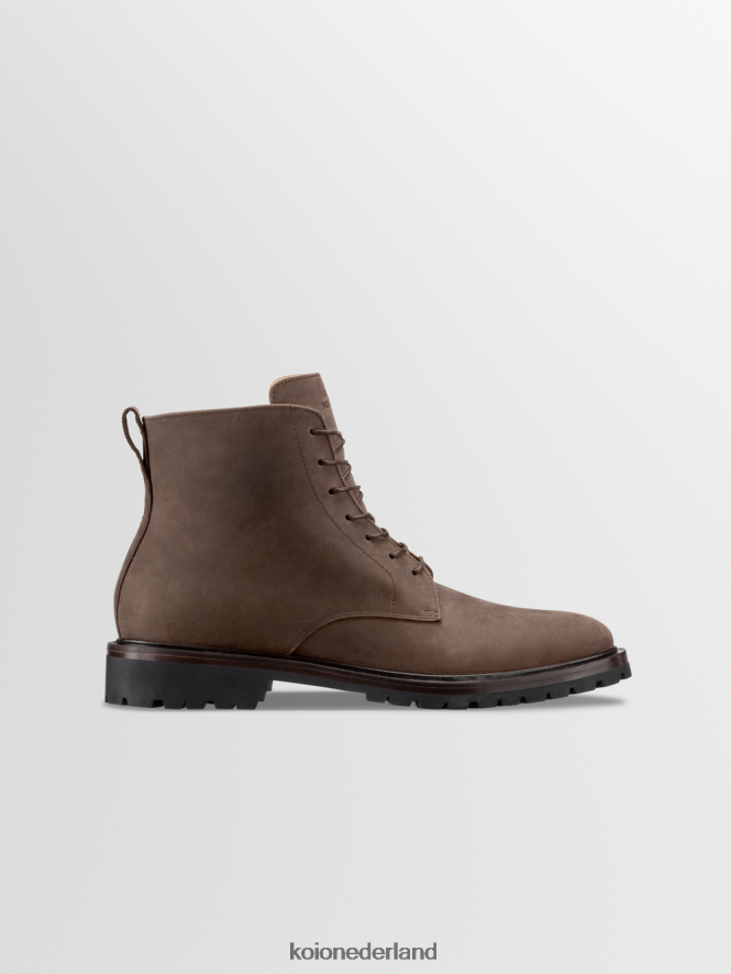 KOIO Heren bergamo chocolade schoenen 8NP24694