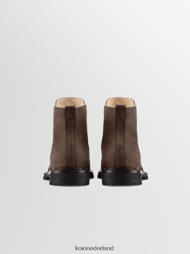 KOIO Heren bergamo chocolade schoenen 8NP24694