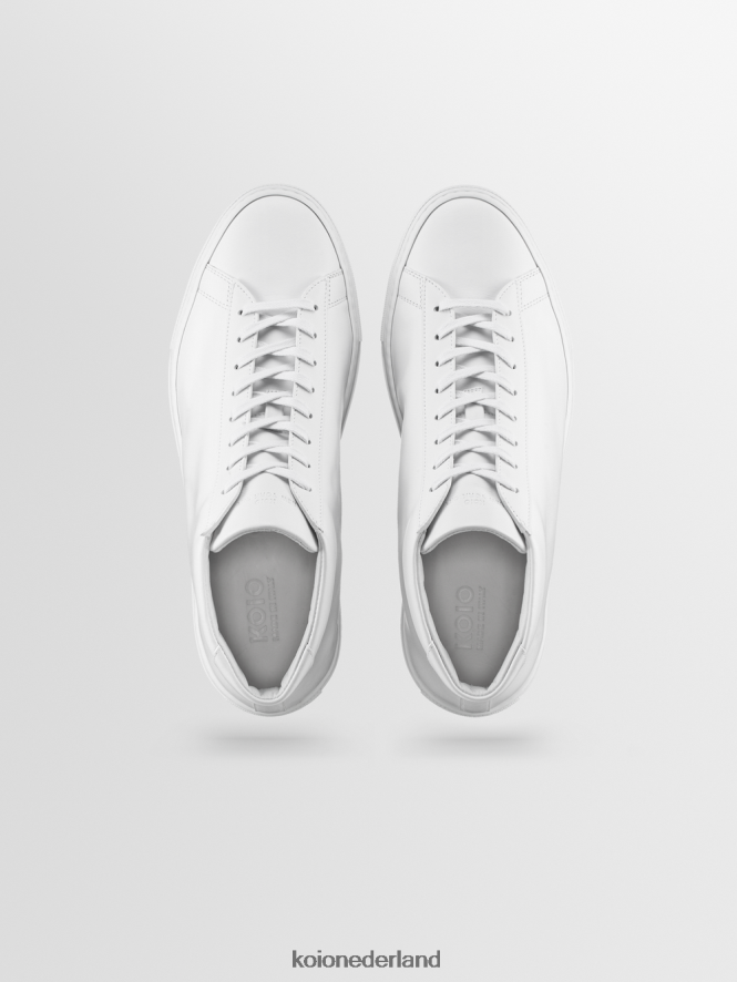 KOIO Heren capri midden driedubbel wit schoenen 8NP24666