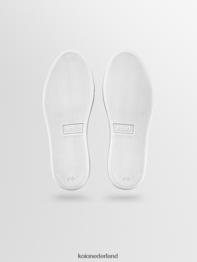 KOIO Heren capri midden driedubbel wit schoenen 8NP24666