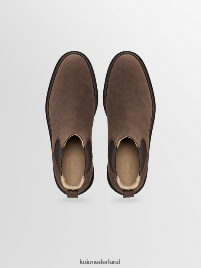 KOIO Heren fermo chocolade schoenen 8NP24686