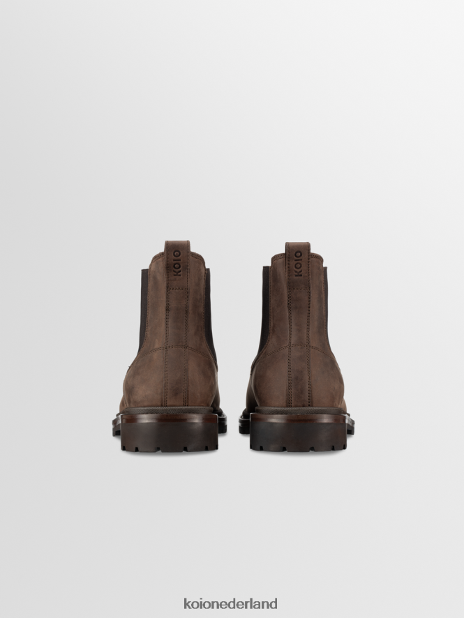 KOIO Heren fermo chocolade schoenen 8NP24686