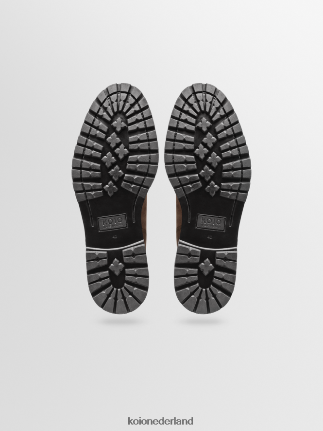 KOIO Heren fermo chocolade schoenen 8NP24686