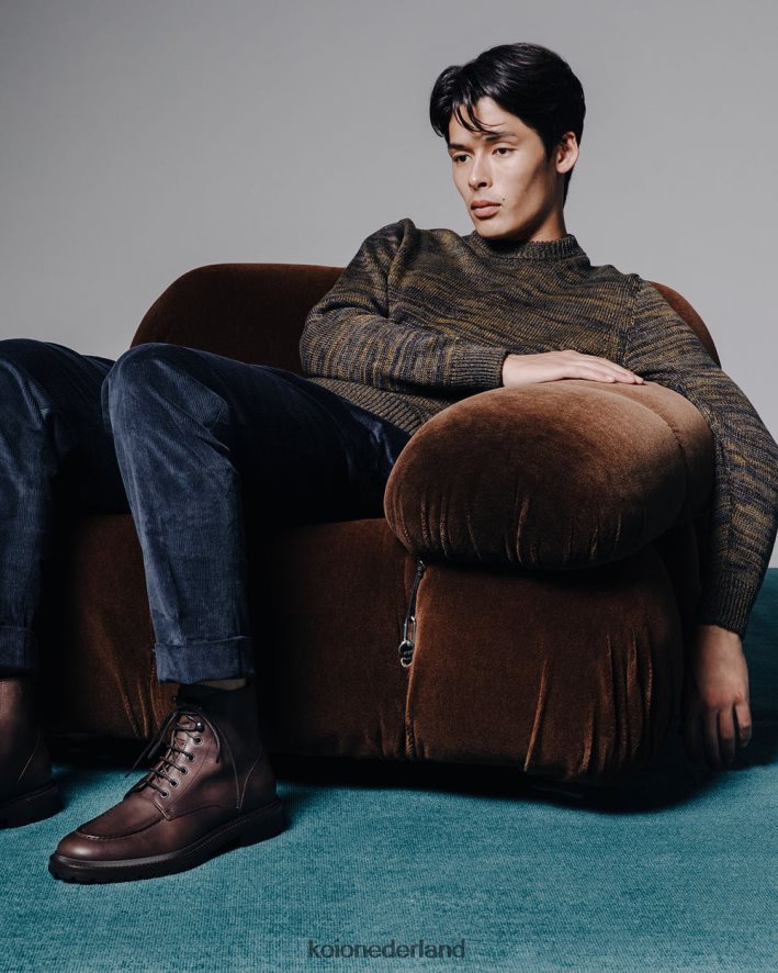 KOIO Heren milo chocolade schoenen 8NP24690