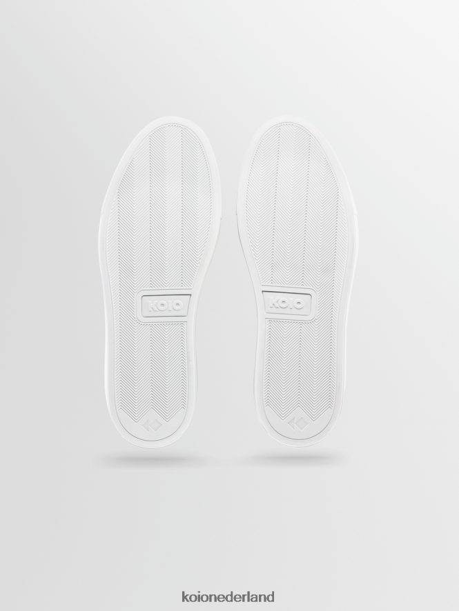 KOIO Heren portofino driedubbel wit schoenen 8NP24660
