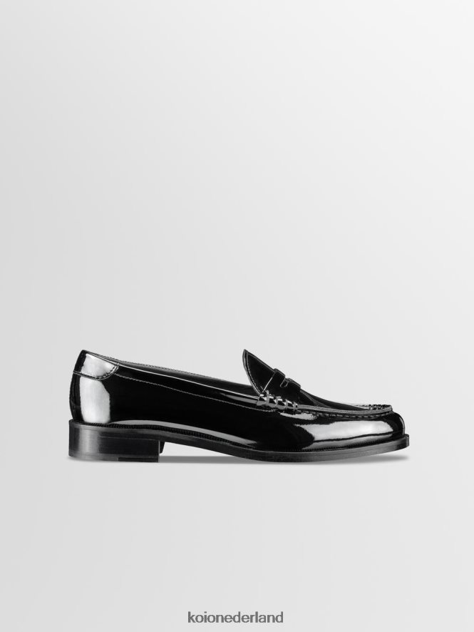 KOIO vrouwen Brera nero patent schoenen 8NP246213