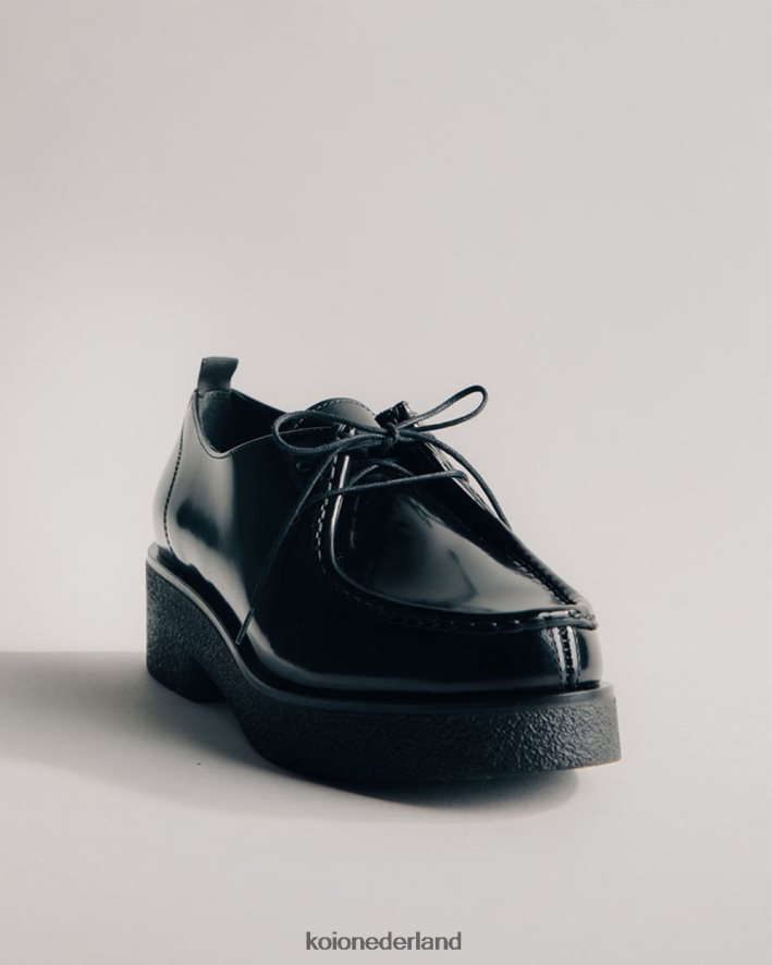 KOIO vrouwen Siena glanzend zwart schoenen 8NP246218