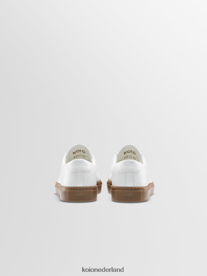 KOIO vrouwen capri witte gom schoenen 8NP246140