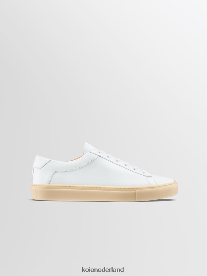 KOIO vrouwen capri witte lichte gom schoenen 8NP246139
