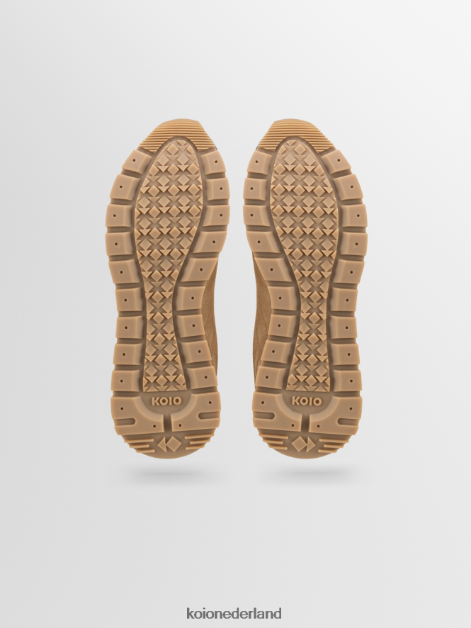 KOIO vrouwen retro loper toffee schoenen 8NP246196
